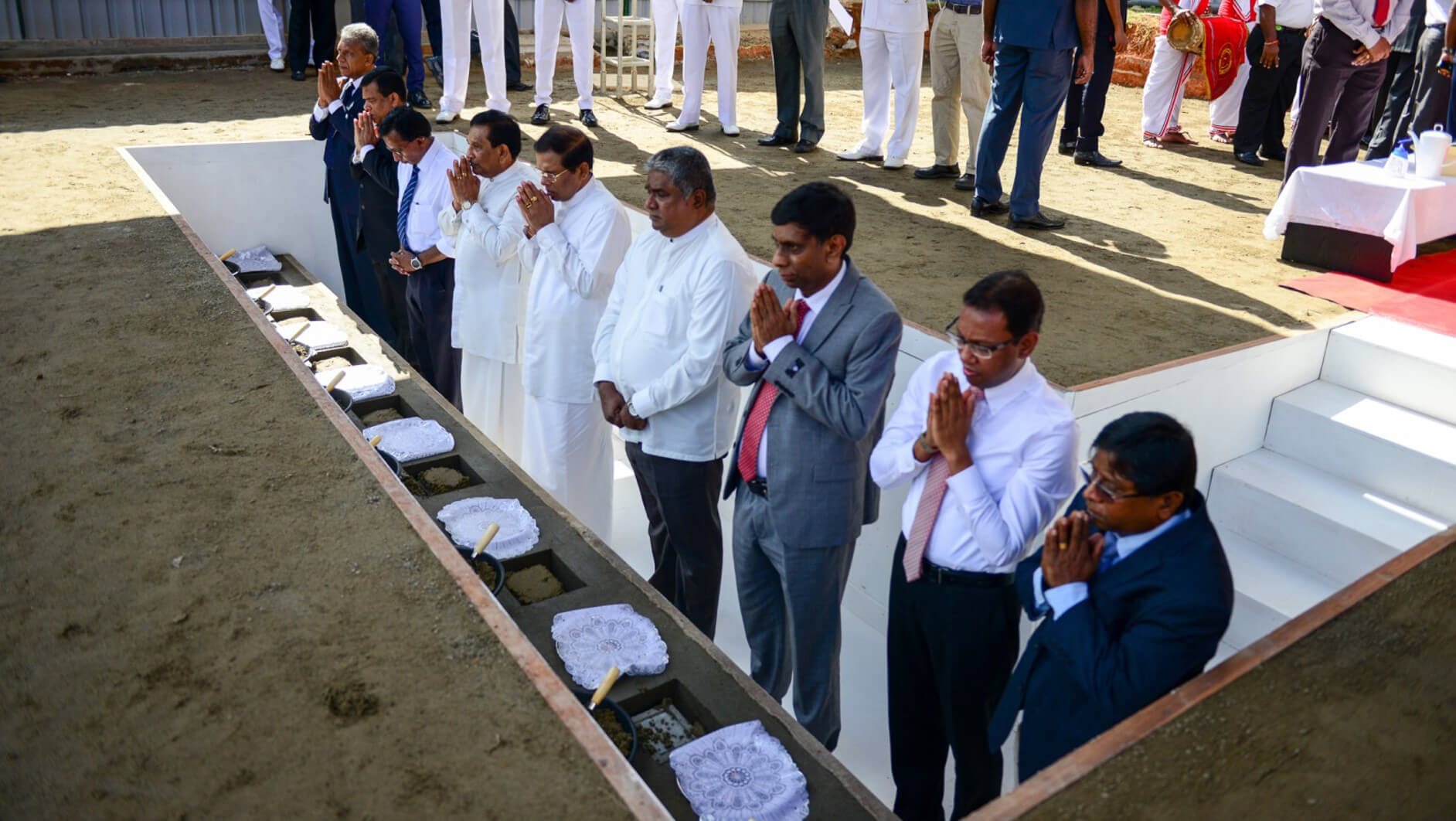 Laying of Foundation stone